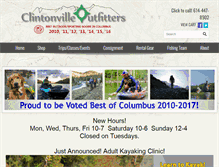 Tablet Screenshot of clintonvilleoutfitters.com